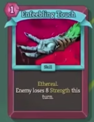 Enfeebling Touch
